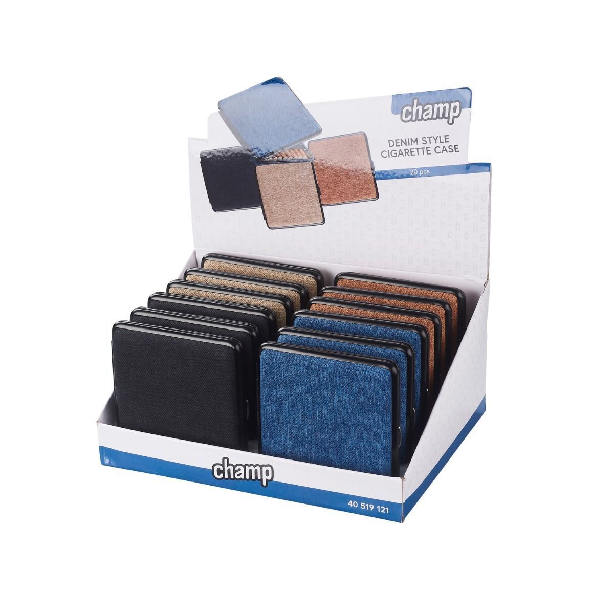 Presentatiedoos met stalen van het 