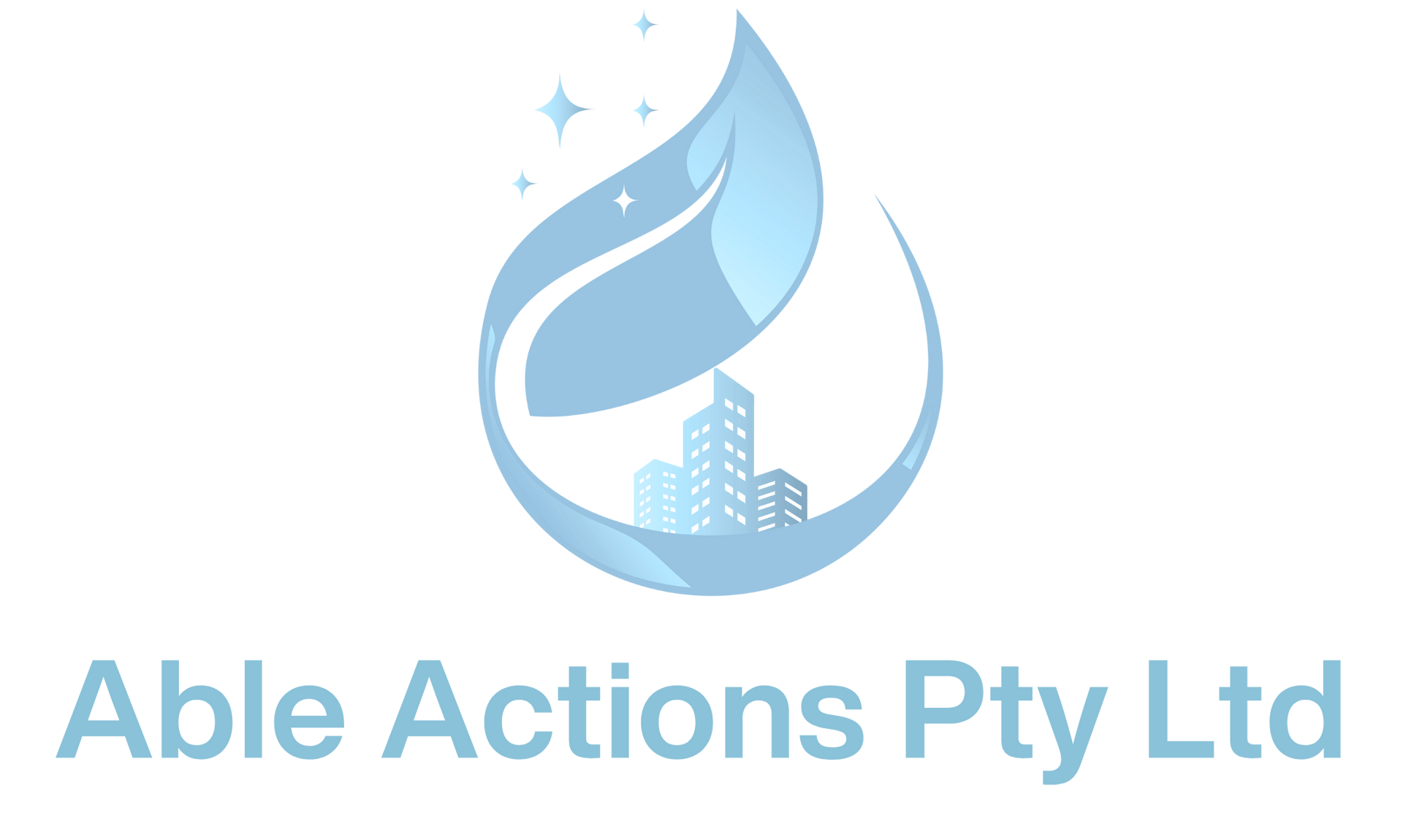 Able Actions — Home Able Actions Blue Leaf Logo