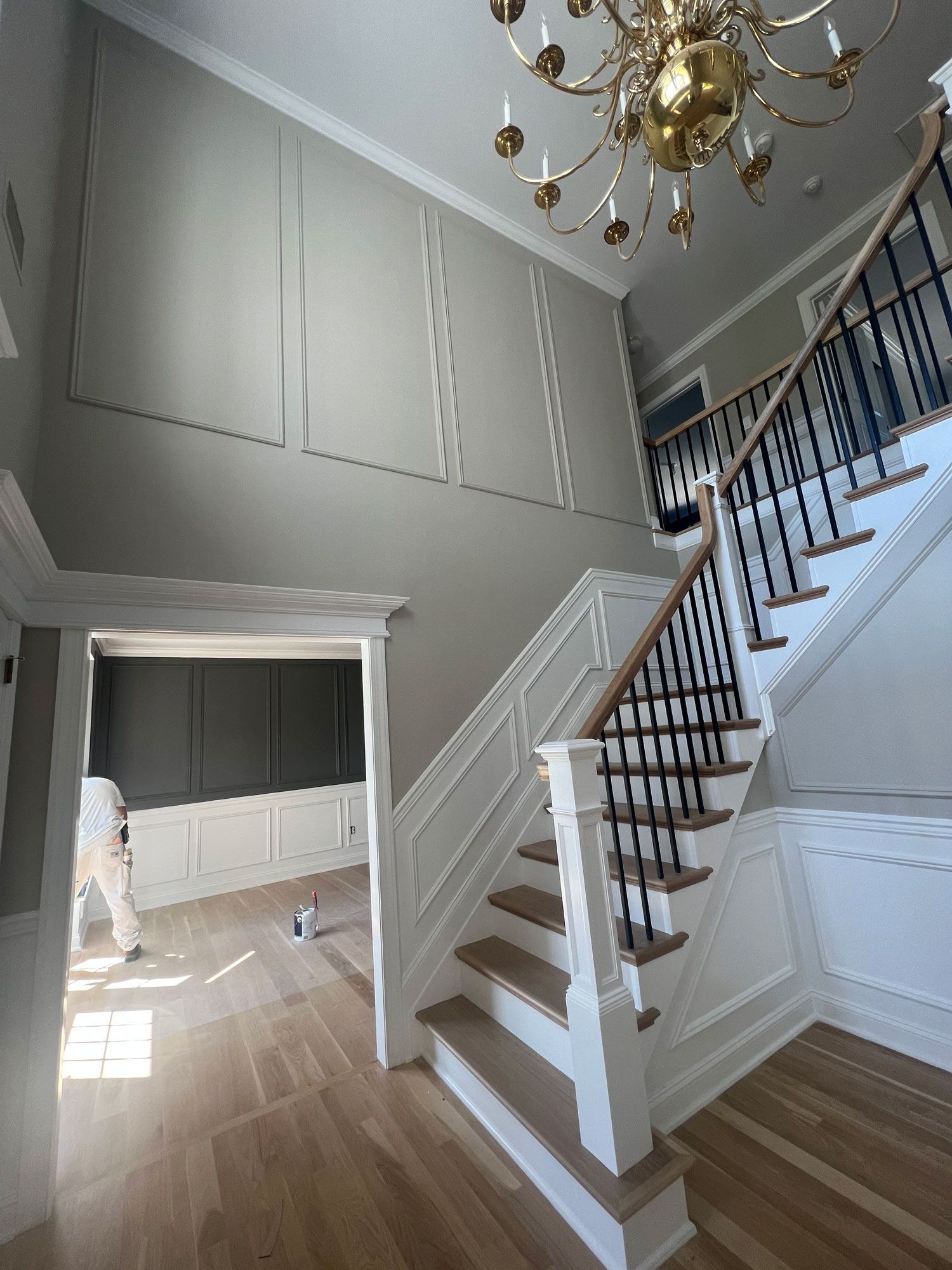 Stairway — Hazlet, NJ — Avanti Painting Group