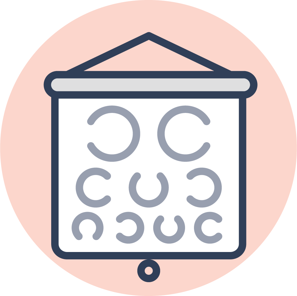 eye exam icon