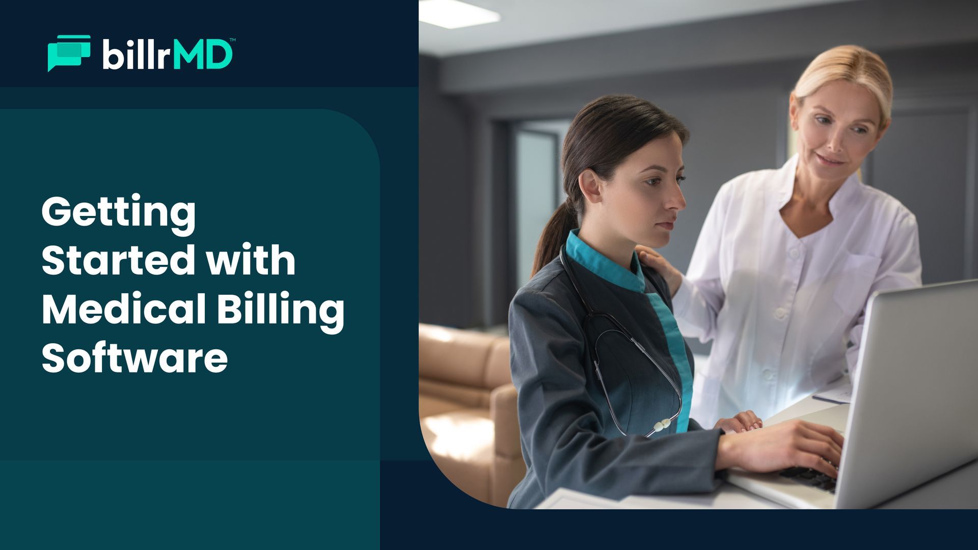 A medical billing specialist using advanced software to manage healthcare claims and practice financ
