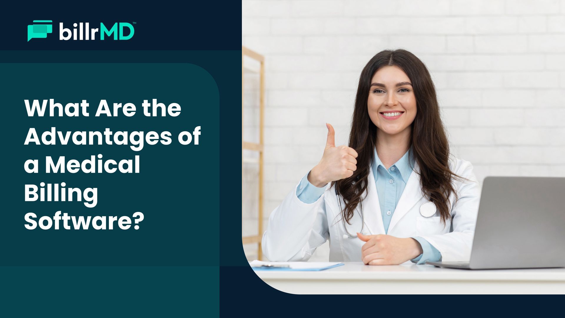 Healthcare administrators reviewing practice financial data on a modern medical billing platform.