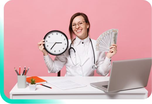 Save Time and Money Image