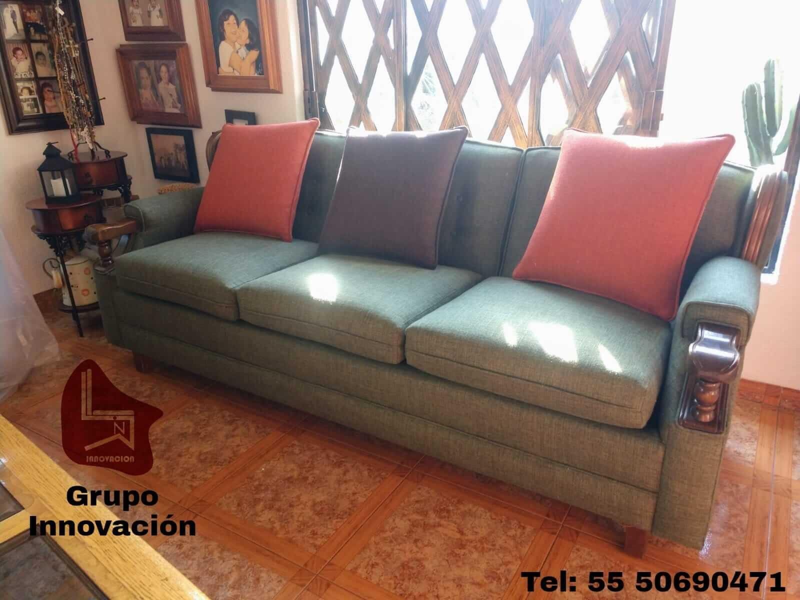 Sala renovada por TAPICERÍA E INNOVACIÓN GARRIDO