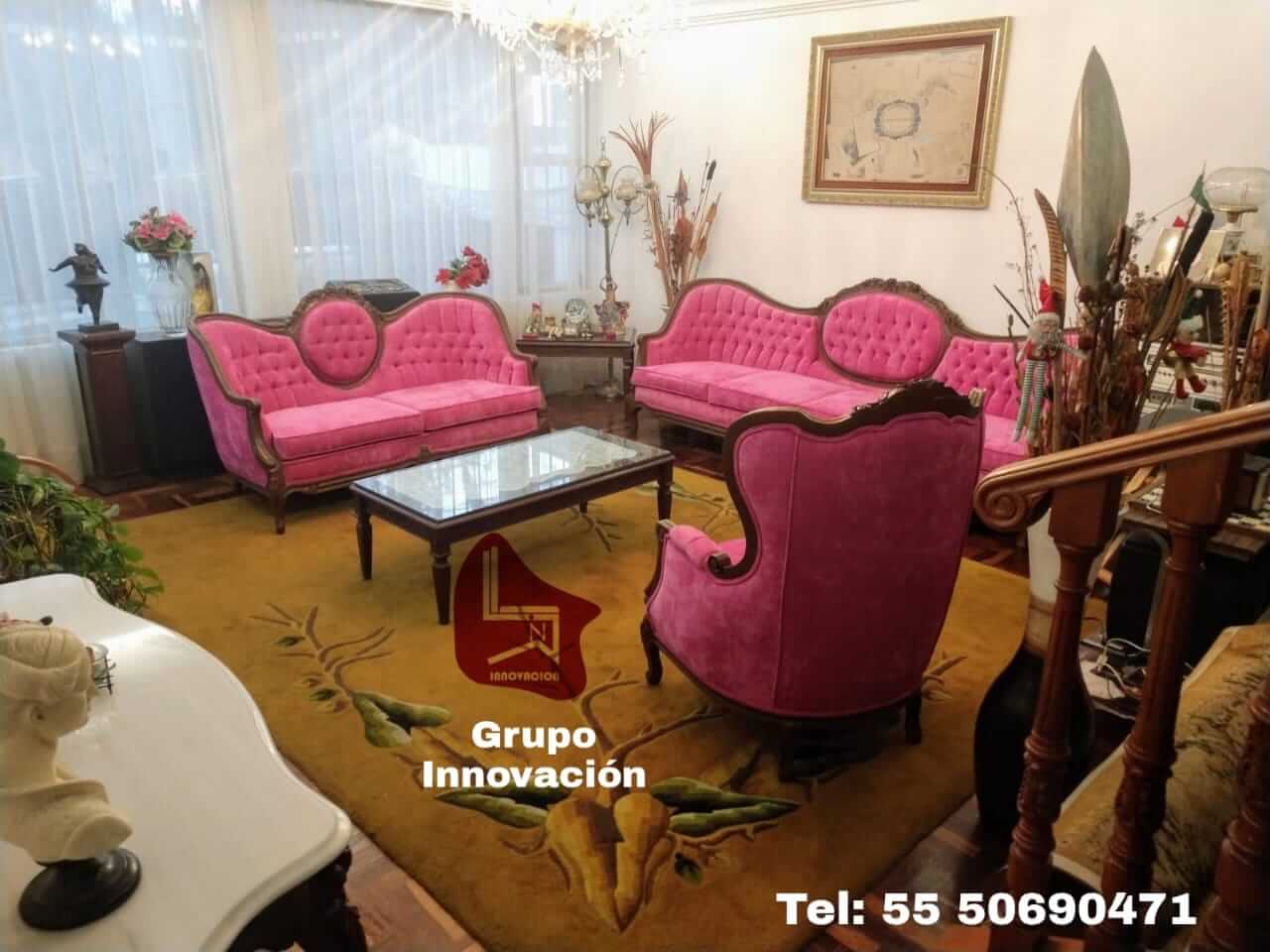 Sala renovada por TAPICERÍA E INNOVACIÓN GARRIDO