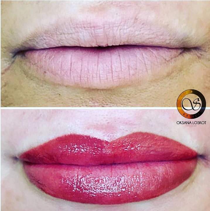 Permanent lips liner Charlotte 1