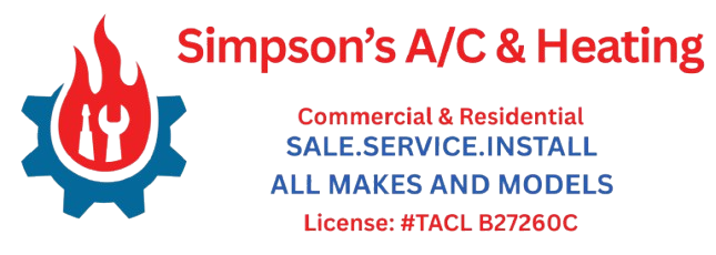 Simpsons Air Conditioning & Heating, Refrigeration Specialist logo