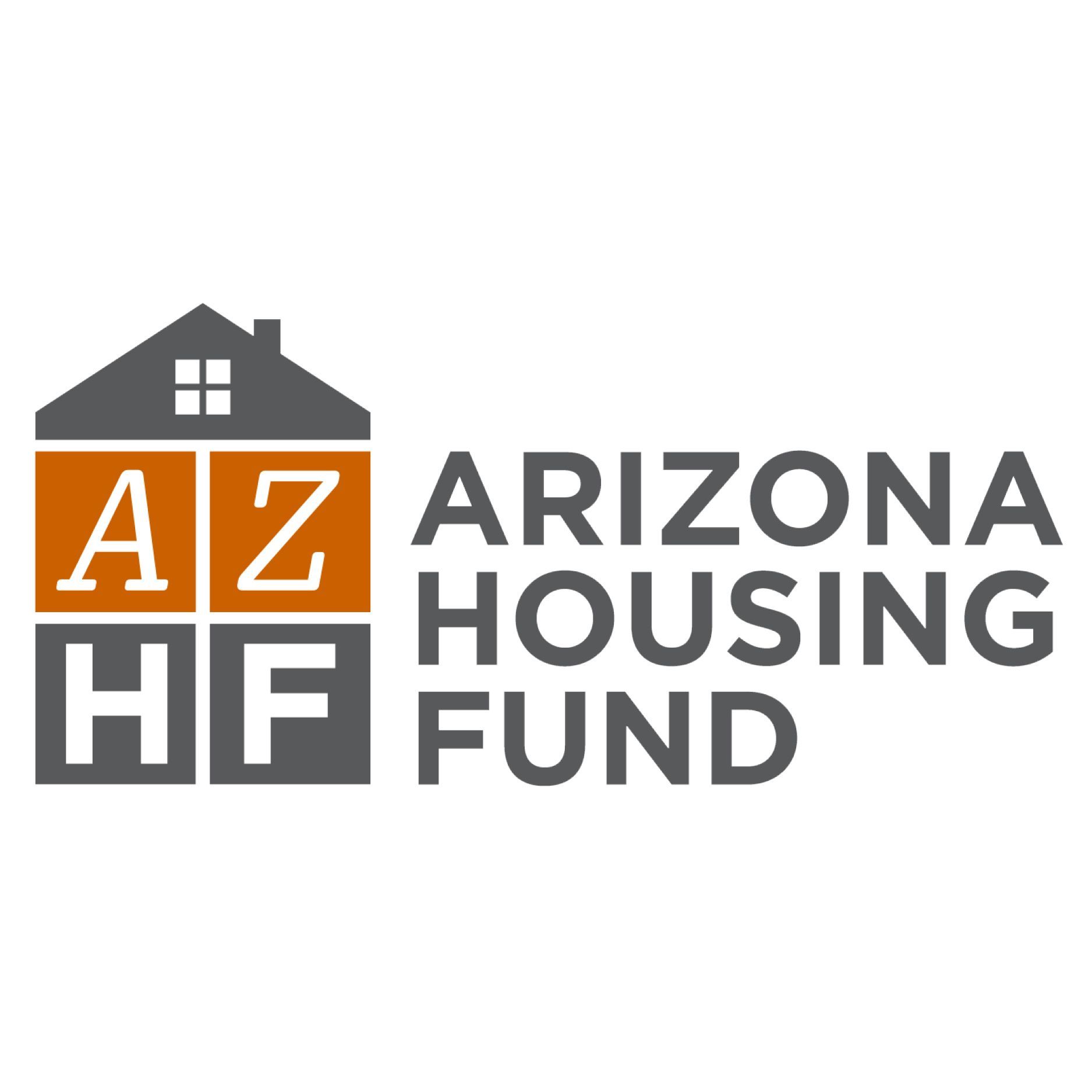 Logo for Arizona Housing Fund. Features a house outline.