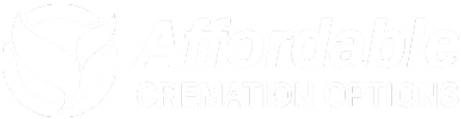 Affordable Cremation Options white footer Logo