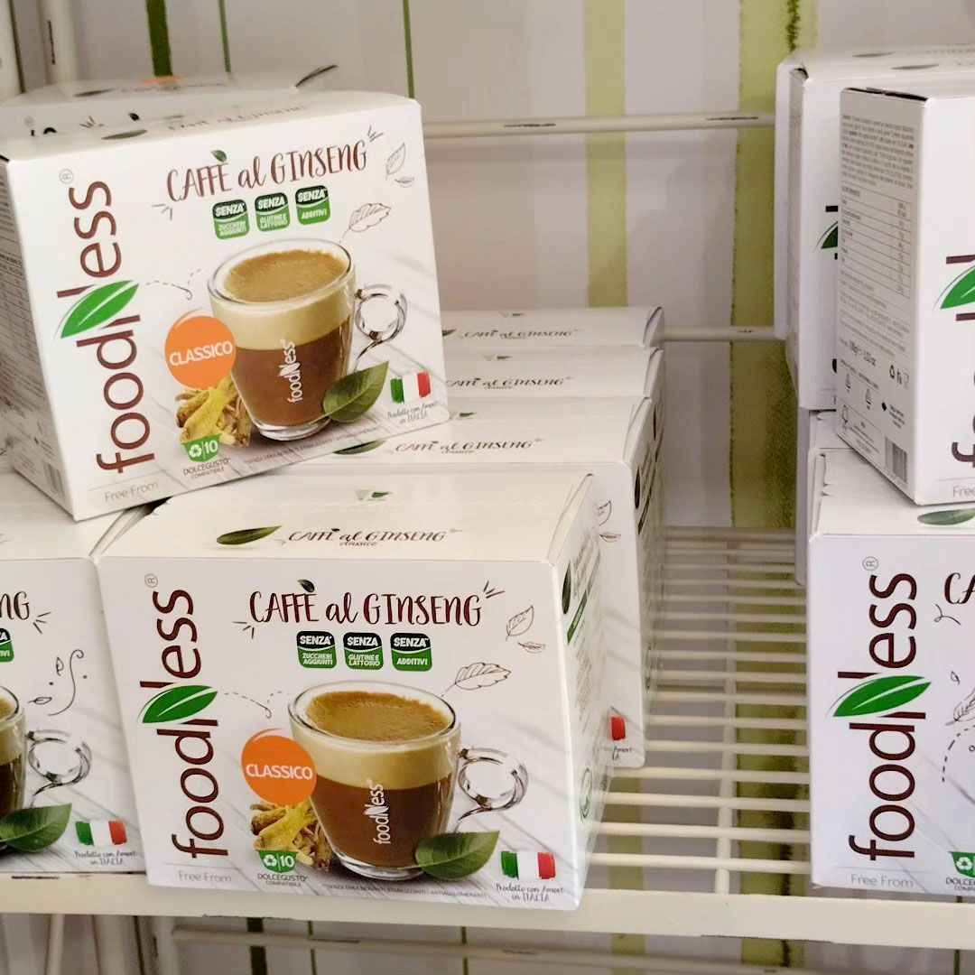 caffè in capsule senza lattosio e glutine