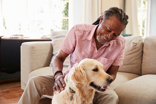 Young Woman Embracing Dog — Hopewell, VA — Hopewell Animal Hospital
