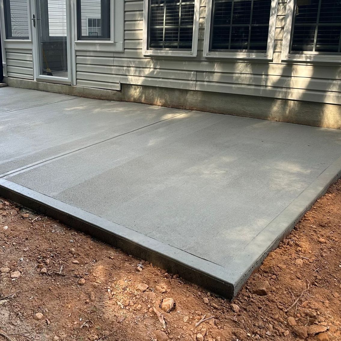 concrete patios in roswell