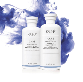 Zwei Flaschen Keune Care Shampoo und Spülung