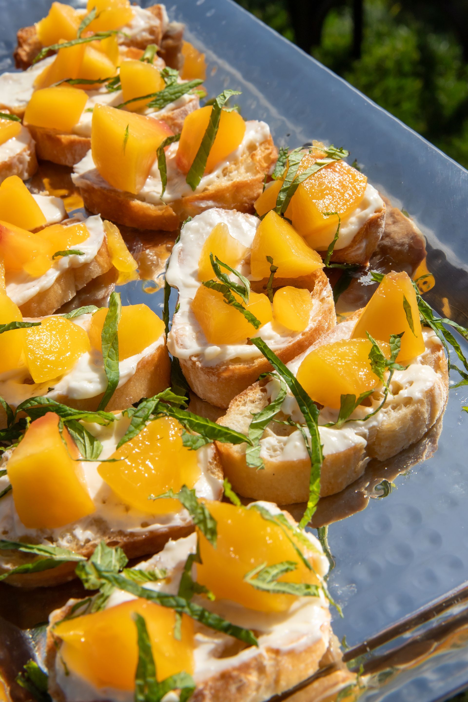 Custom wedding menu prepared by Serenity Ridge catering team in the Asheville area