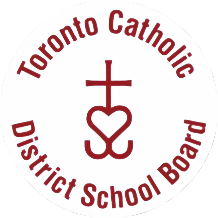 The logo for the toronto catholic district school board