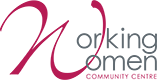 The logo for the working women community centre.