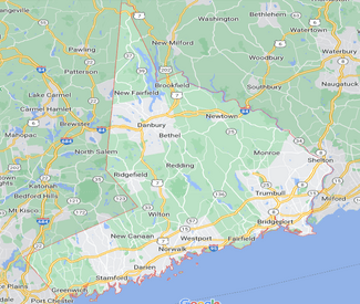 Fairfield County, CT map