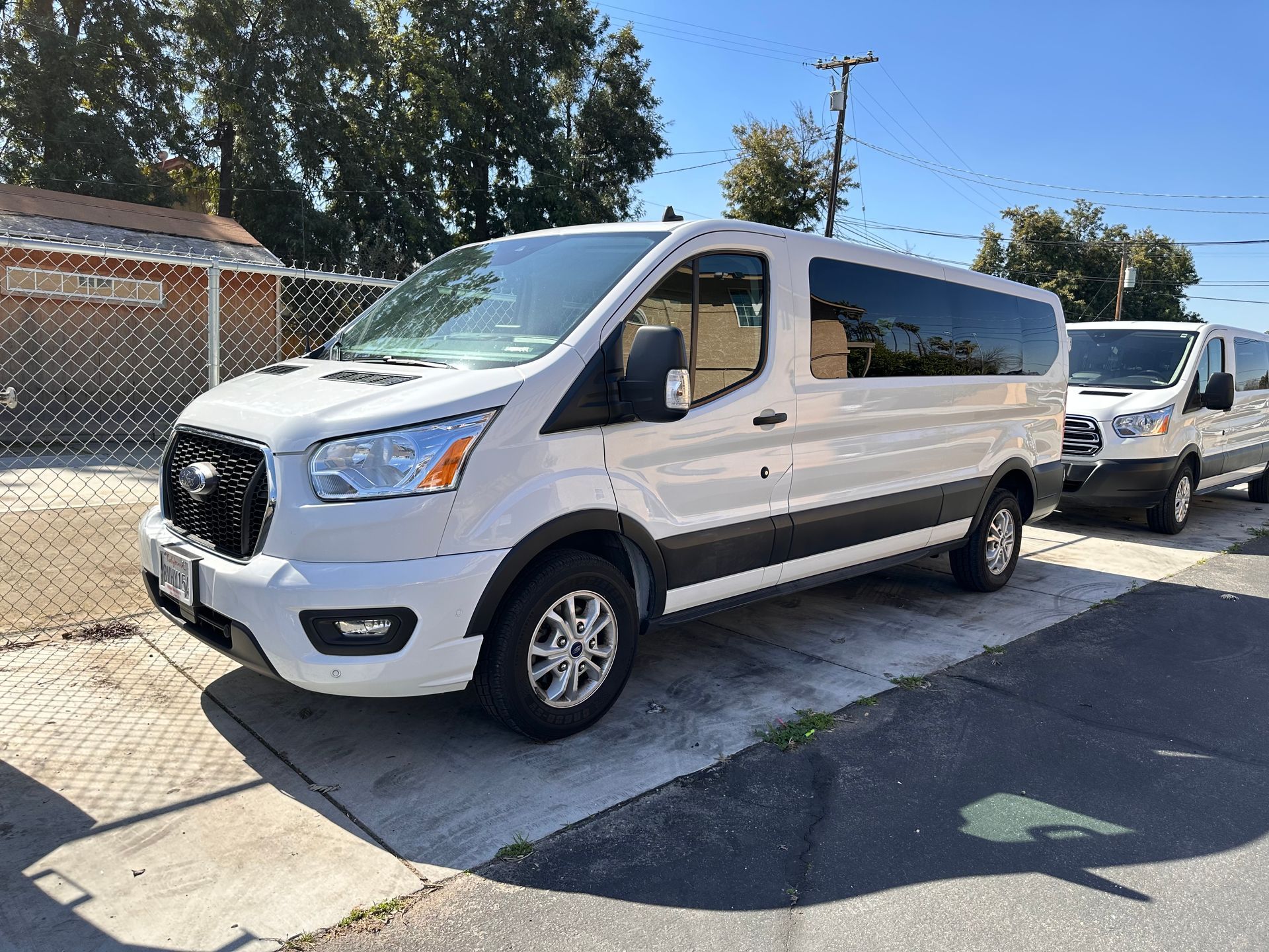 12 Passenger White Van | Clovis, CA | Fresno Van Rental