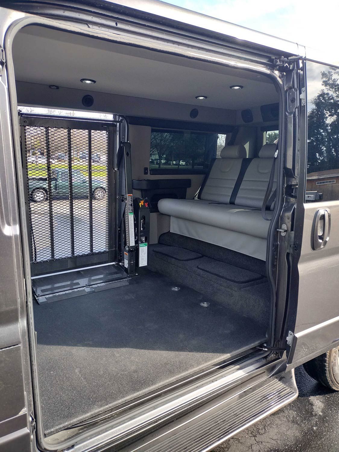 Spacious Van Interior — Clovis, CA — Fresno Van Rental