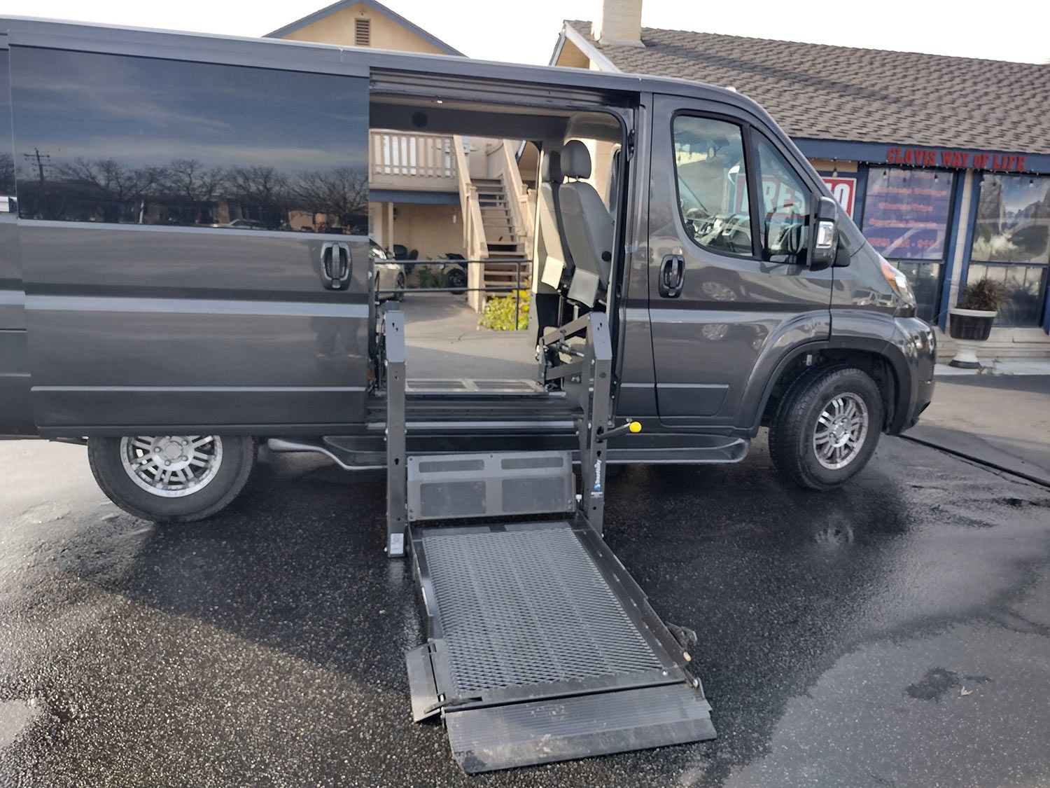 Ramp Attached on Van — Clovis, CA — Fresno Van Rental