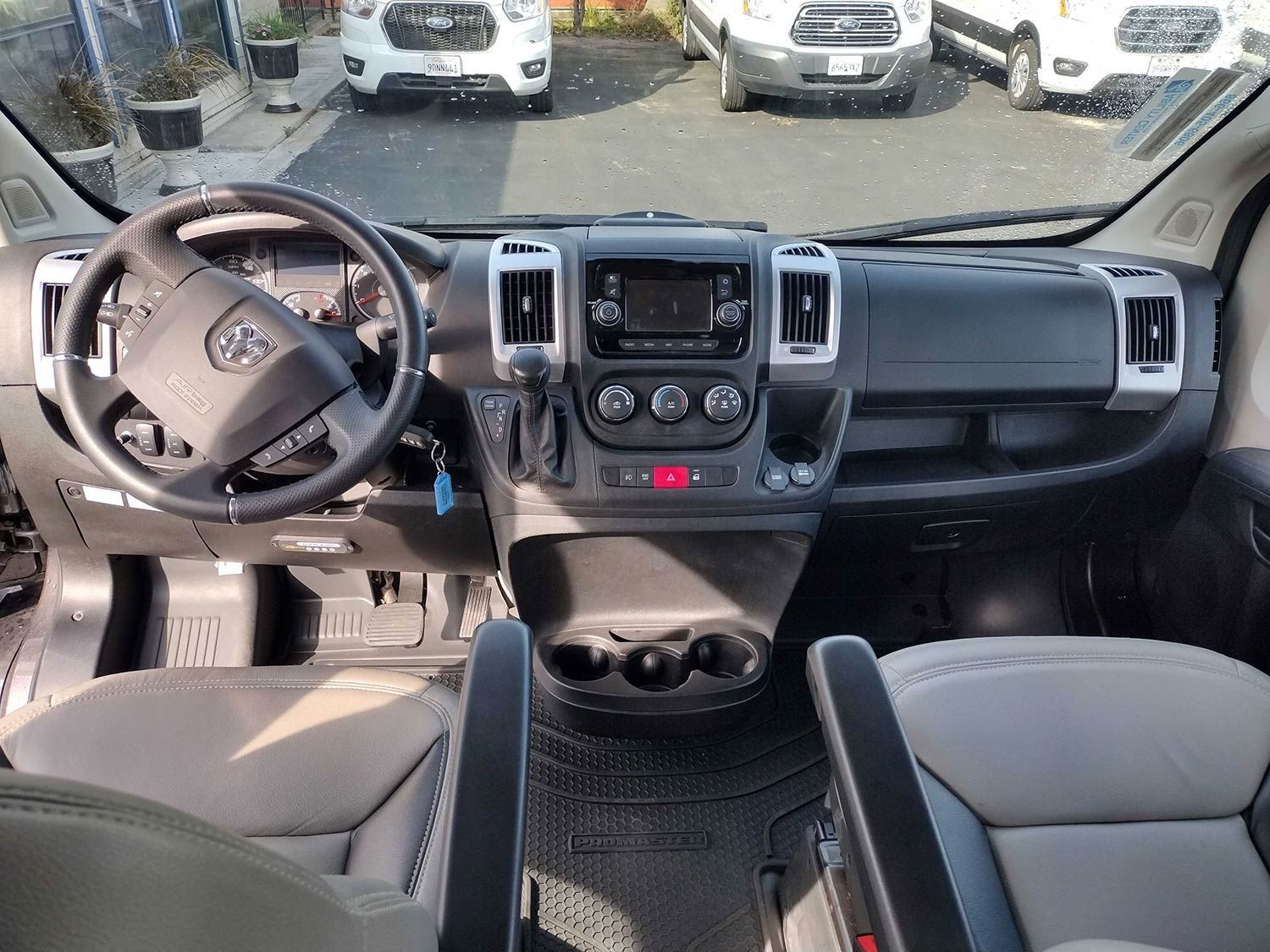 Steering Wheel and Dashboard of a Van — Clovis, CA — Fresno Van Rental