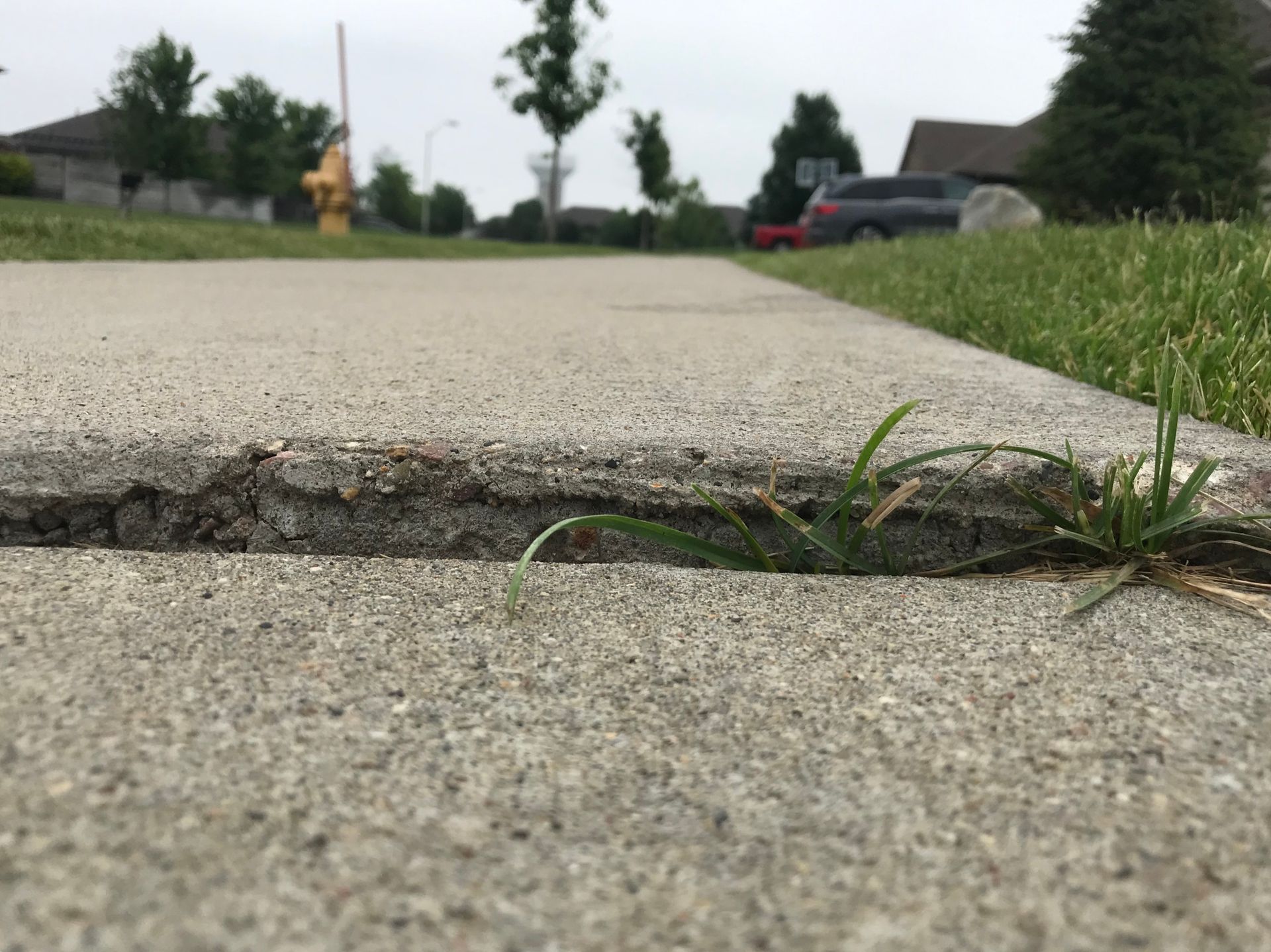 Residential concrete lifting