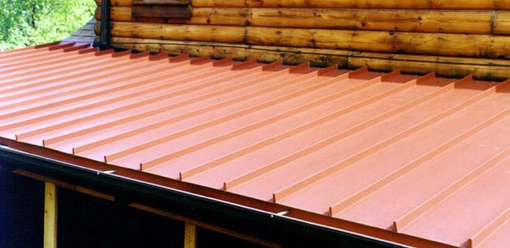 standing seam metal roof