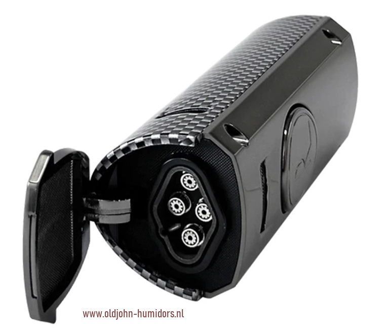 RO4F Ronson Volcano 4 x Jetflame - boor Fiber