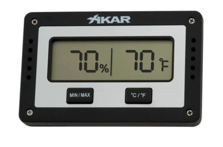 Xikar  digitale humidor hygrometer -temperatuurmeter via Old John Humidors