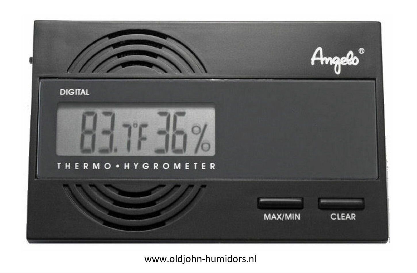Angelo digitale humidor hygrometer -temperatuurmeter