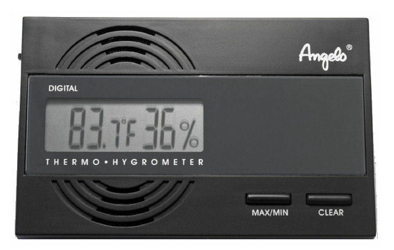 DIGITALE HYGROMETER ANGELO TEMPERATUUR METER