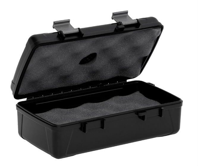 humidor wood wonderfull met glazen deksel 125 sigaren
