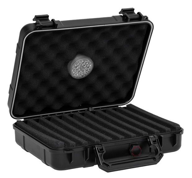 H112 Xikar Travel Humidor | 20 sigaren | black