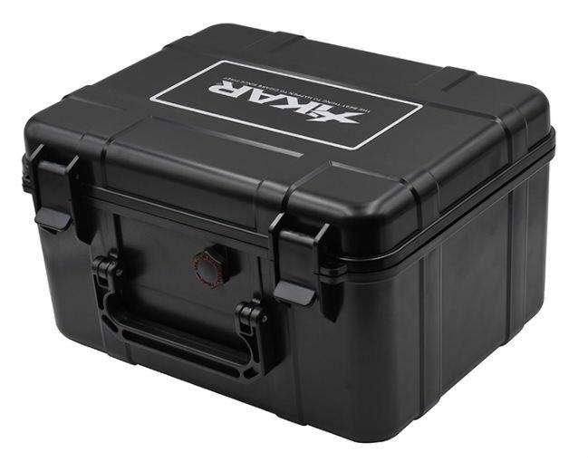 H113 Xikar Travel Humidor | 60 sigaren | black