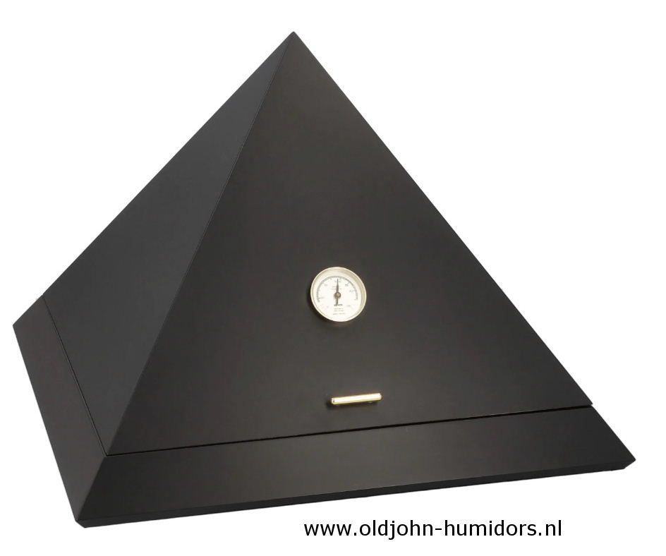 Humidor Adorini Pyramid L Zwart DeLuxe