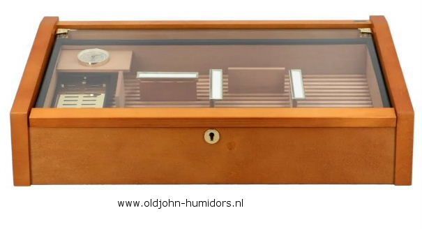 Humidor Adorini  Vega DeLuxe Makassar Mahonie