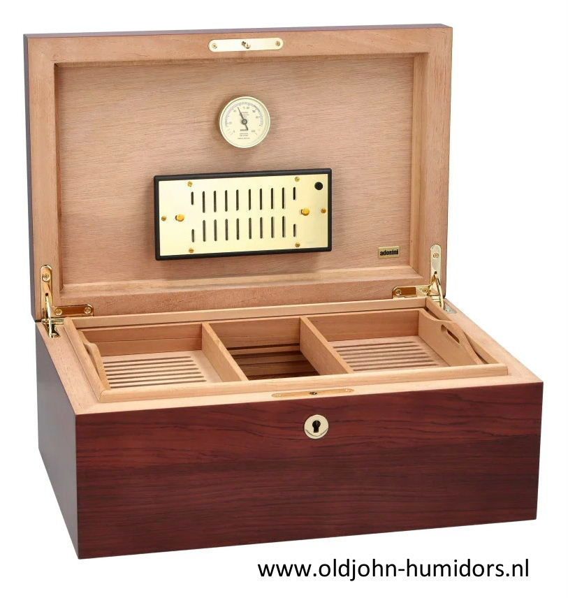 Humidor Adorini Triest Grande DeLuxe  Palissander fineer