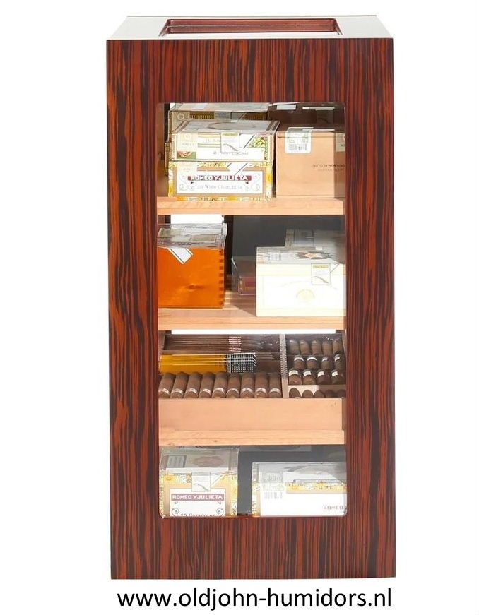 humidor kabinet kast Adorini Salina Ebony  ebbehout fineer