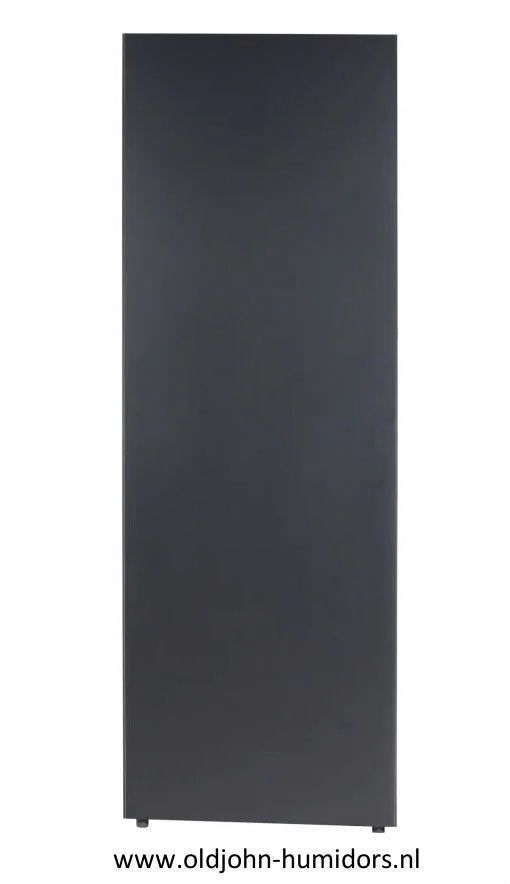 humidor kabinet kast Adorini Capri  Black mat zwart, meerdere lagen lak