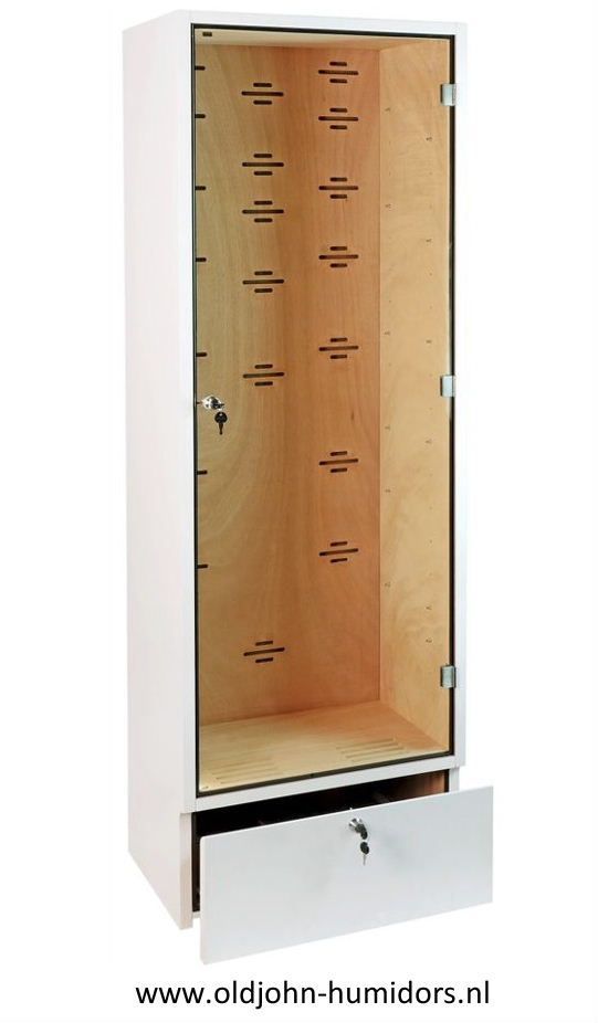 H201 humidor kabinet kast Adorini Portofino 6000 sigaren - white - verkoop via oldjohn-humidors.nl