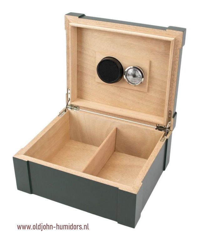 H42 Lux Humidor Kratmodel mat groen