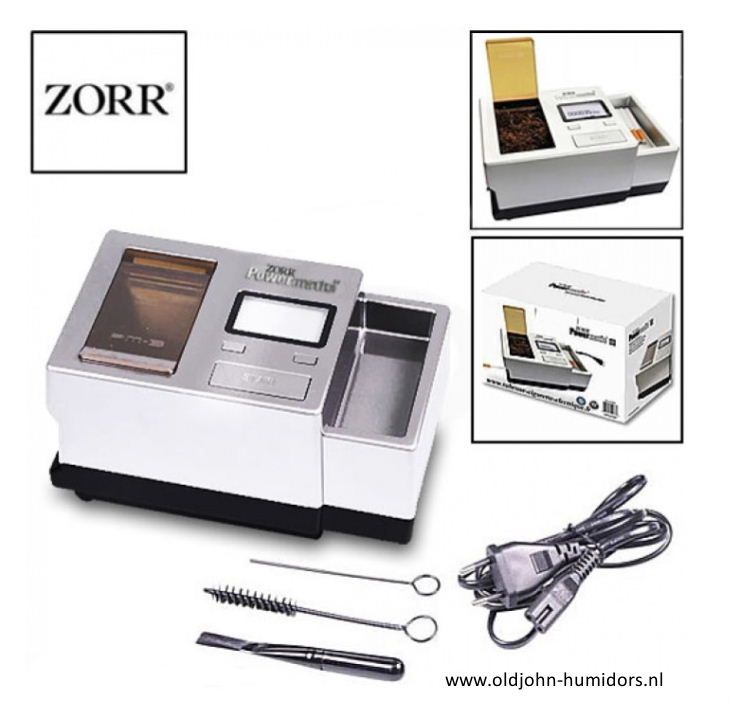 Zorr - Hulzenstopper - Elektrisch - Injector - Powermatic 3+ . Art Nr SHS4 | Old John Humidors