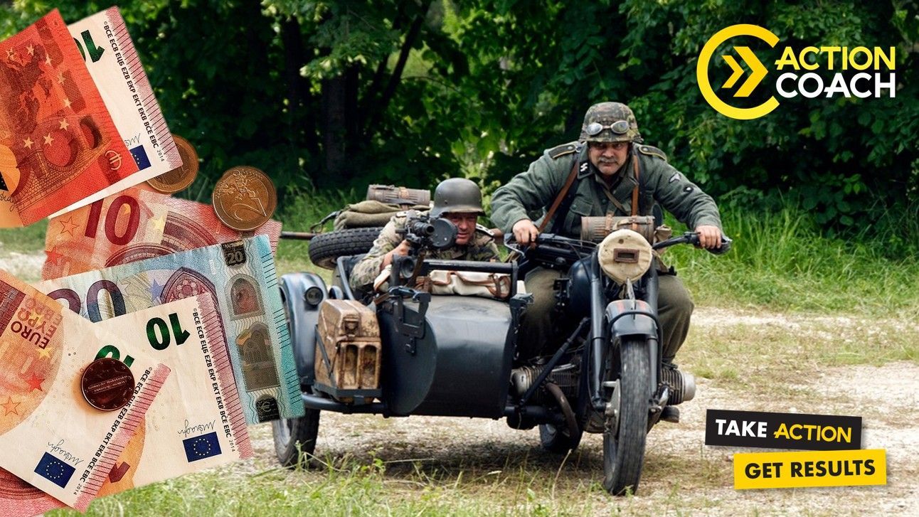 promotional advert for seminar man and woman smiling