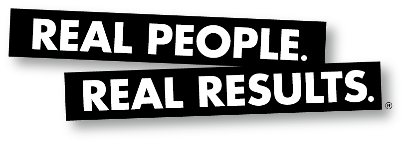 action coach slogan 'real people ,real results'
