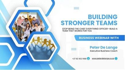 promotional advert for seminar man and woman smiling