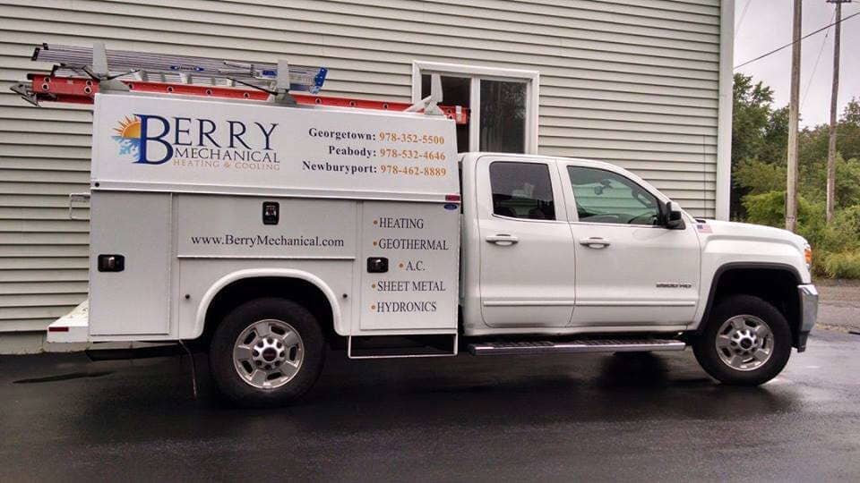 Berry Mechanical Truck - Heating and Air Conditioning Service in Georgetown, MA