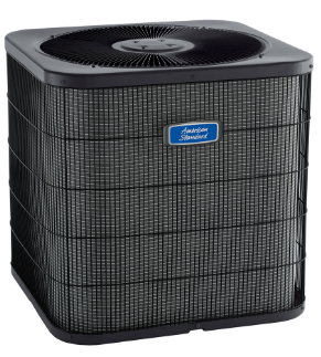 American Standard - Heat Pump Condenser - Heating and Air Conditioning Service in Georgetown, MA