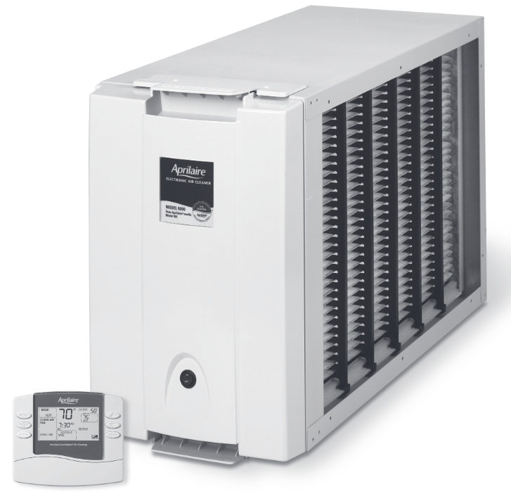 Aprilaire Model 5000 Electronic Air Cleaner Filtration System - Berry Mechanical Heating and Air Conditioning Service in Georgetown, MA