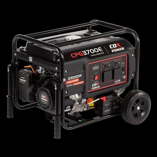 A Portable Generator Is Sitting On A Sidewalk In Front Of A House — Whitsunday Mowers In Proserpine, QLD