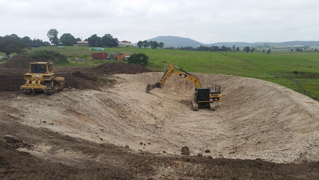 Feature Dam Construction | Berry, NSW | CKB Civil Pty Ltd